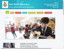 Tablet Screenshot of debdavisadvocacy.com